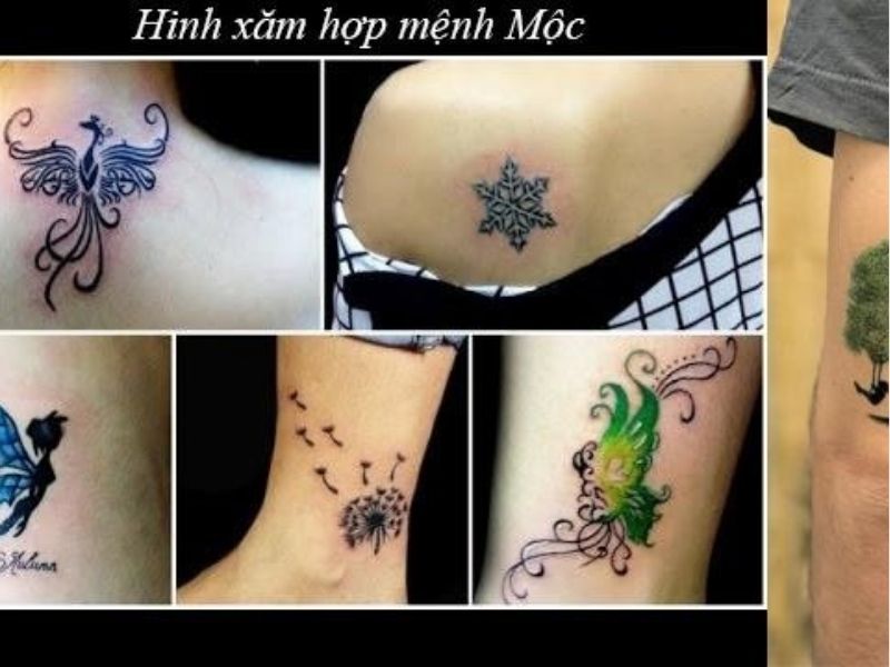 Top những hình xăm mệnh mộc độc đáo và phong thủy cho người mệnh Mộc